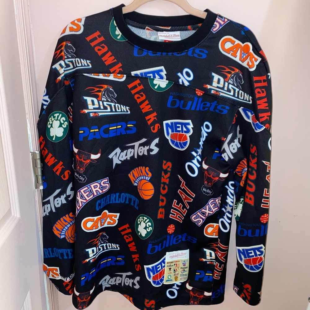 retro nba long sleeve